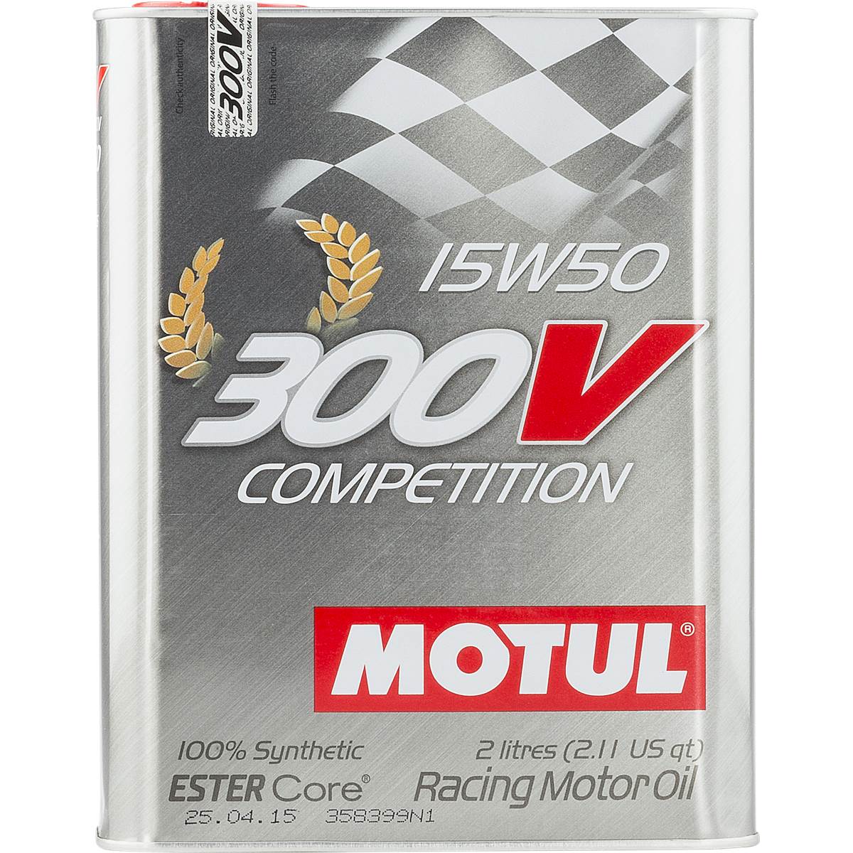 Huile moteur MOTUL 300 V 15W50 2L