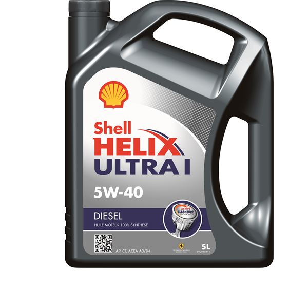 Huile moteur SHELL Helix Ultra Diesel 5W40 5L