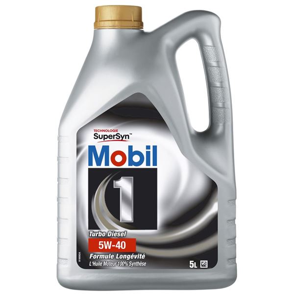 Huile diesel Mobil1 5W40 5L