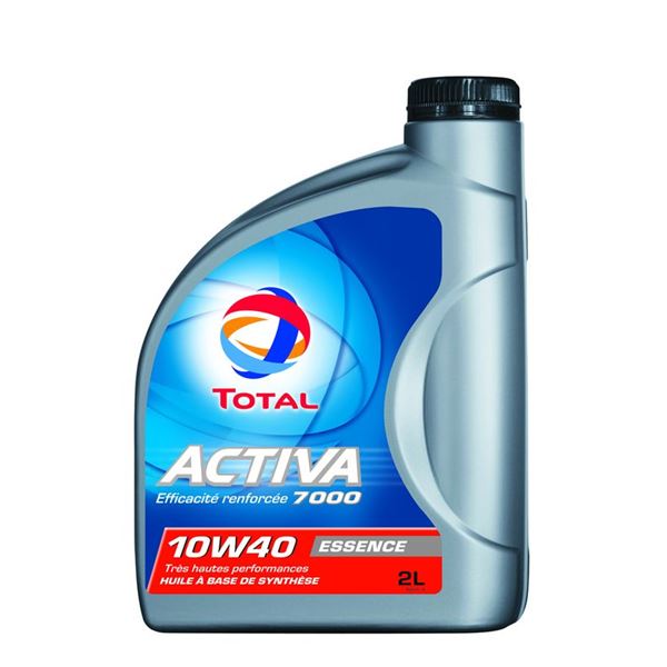 Huile moteur TOTAL Activa 7000 Essence 10W40 2L