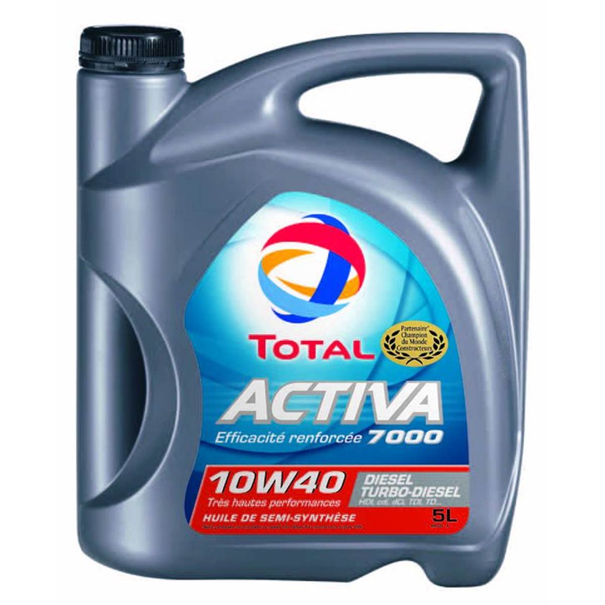 Huile Moteur Total Activa 7000 Diesel 10w40 5l