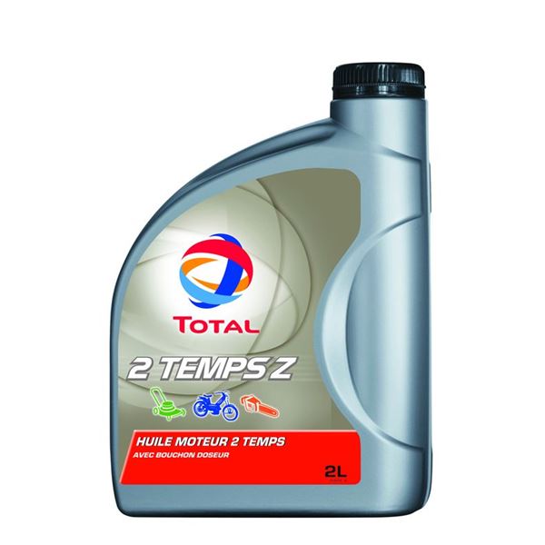 Huile minérale Total pour moteurs 2 temps 2L