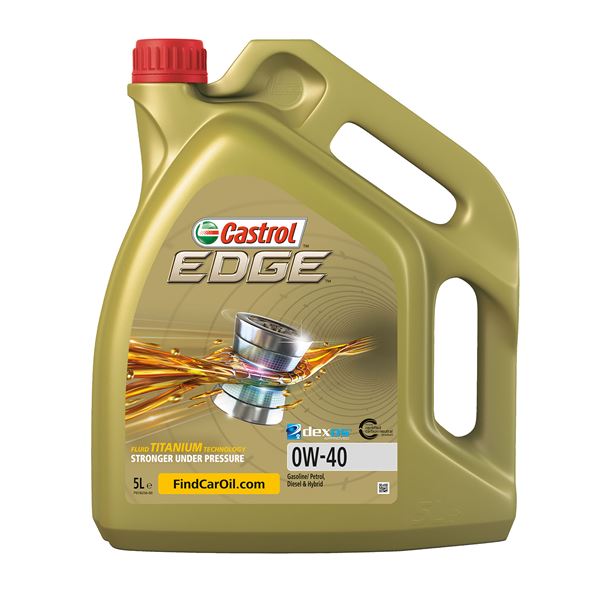 Huile moteur CASTROL Edge C3 Essence/Diesel 0W40 5L