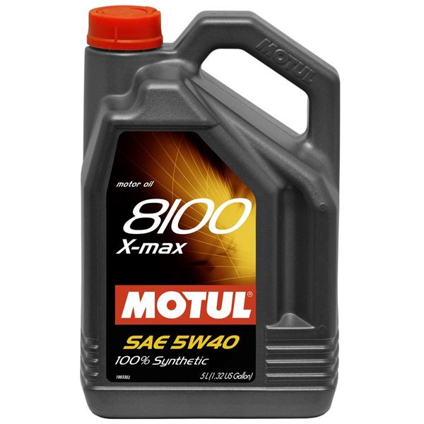 Huile moteur  Motul 8100 X-Max 5w40 5L