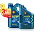 Huile semi-synthèse Shell Helix Plus Essence 10W40 5L + 2L