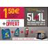 Huile multigrade diesel Elf 15W40 5L