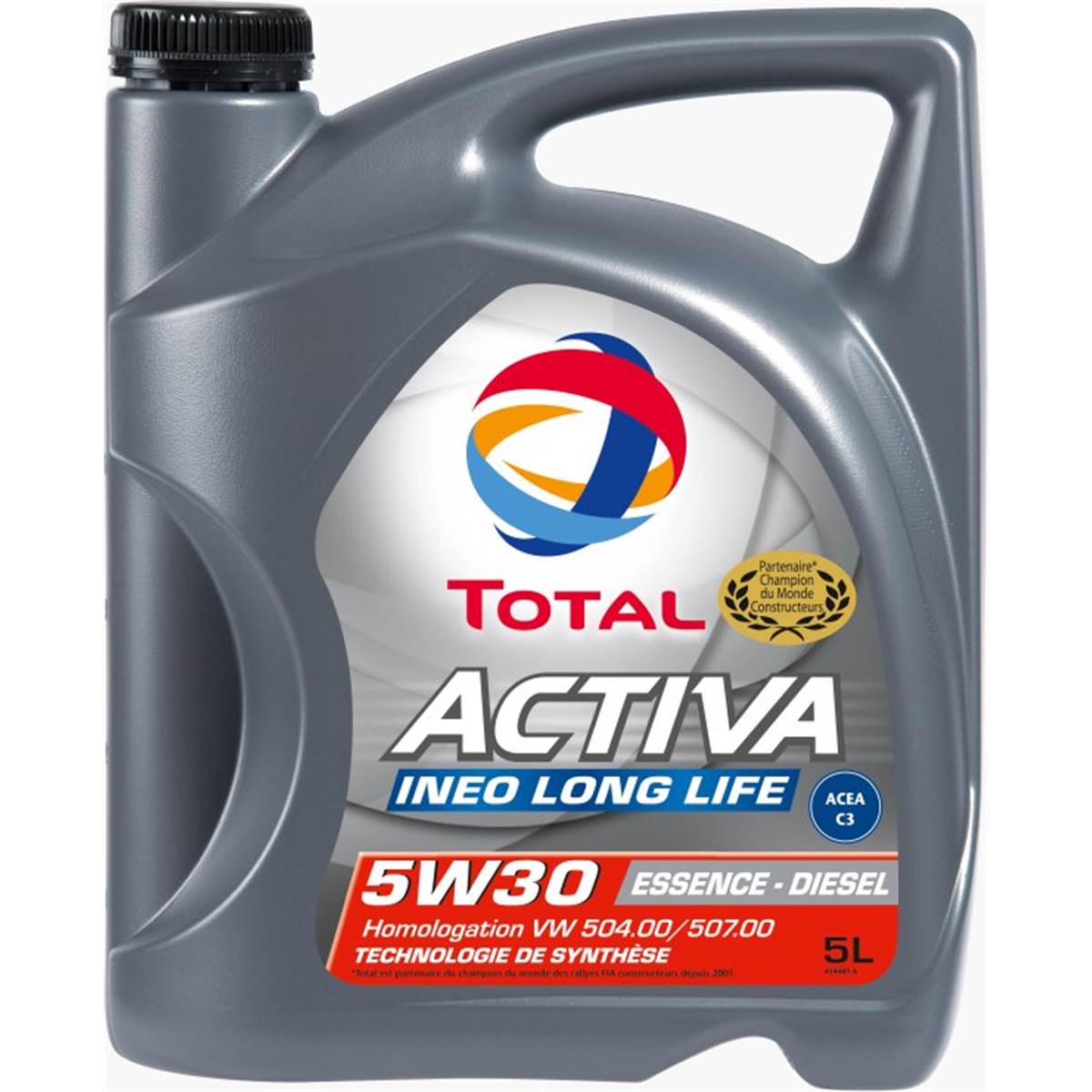 Huile Moteur Total Activa Ineo Ll Essence/diesel 5w30 5l