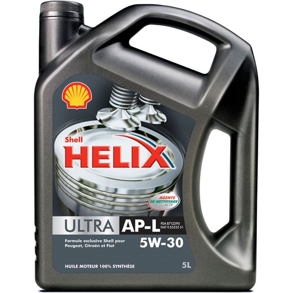 Huile moteur SHELL ULTRA essence /diesel AP-L PSA 5W30 5L + ODR 12