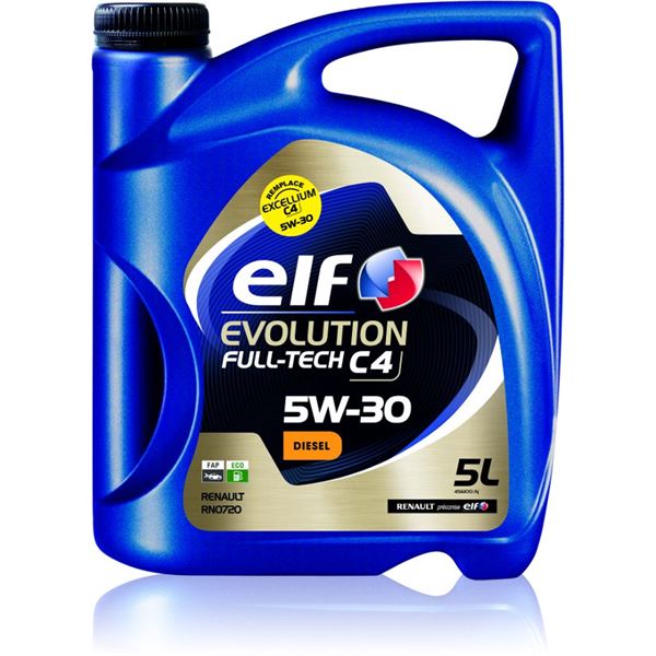 Huile moteur ELF Evolution Full-Tech C4 5W30 5L