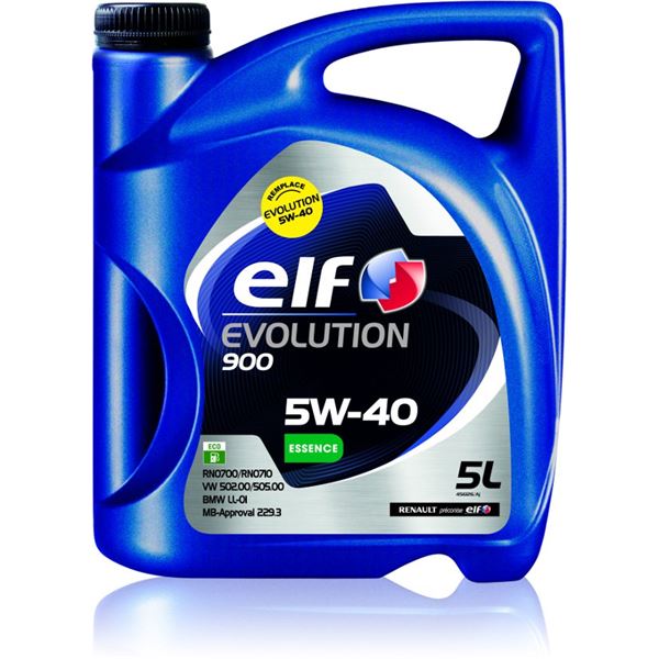 Huile moteur ELF EVOLUTION 900 Essence 5W40 5L