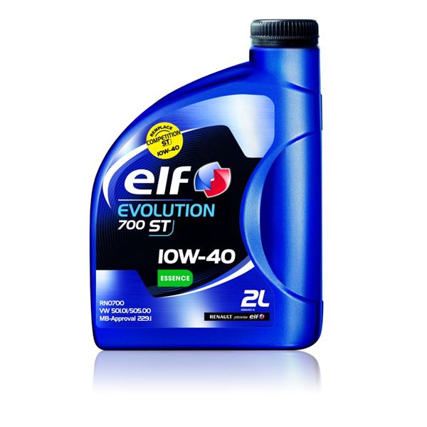Huile moteur ELF Evolution 700 ST Essence 10W40 2L