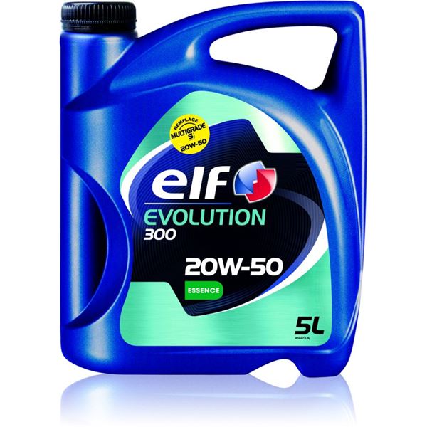Huile moteur ELF Evolution 300 Essence 20W50 5L