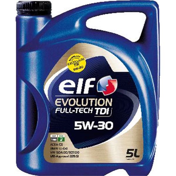 Huile moteur ELF Full-Tech TDI 5W30 5L