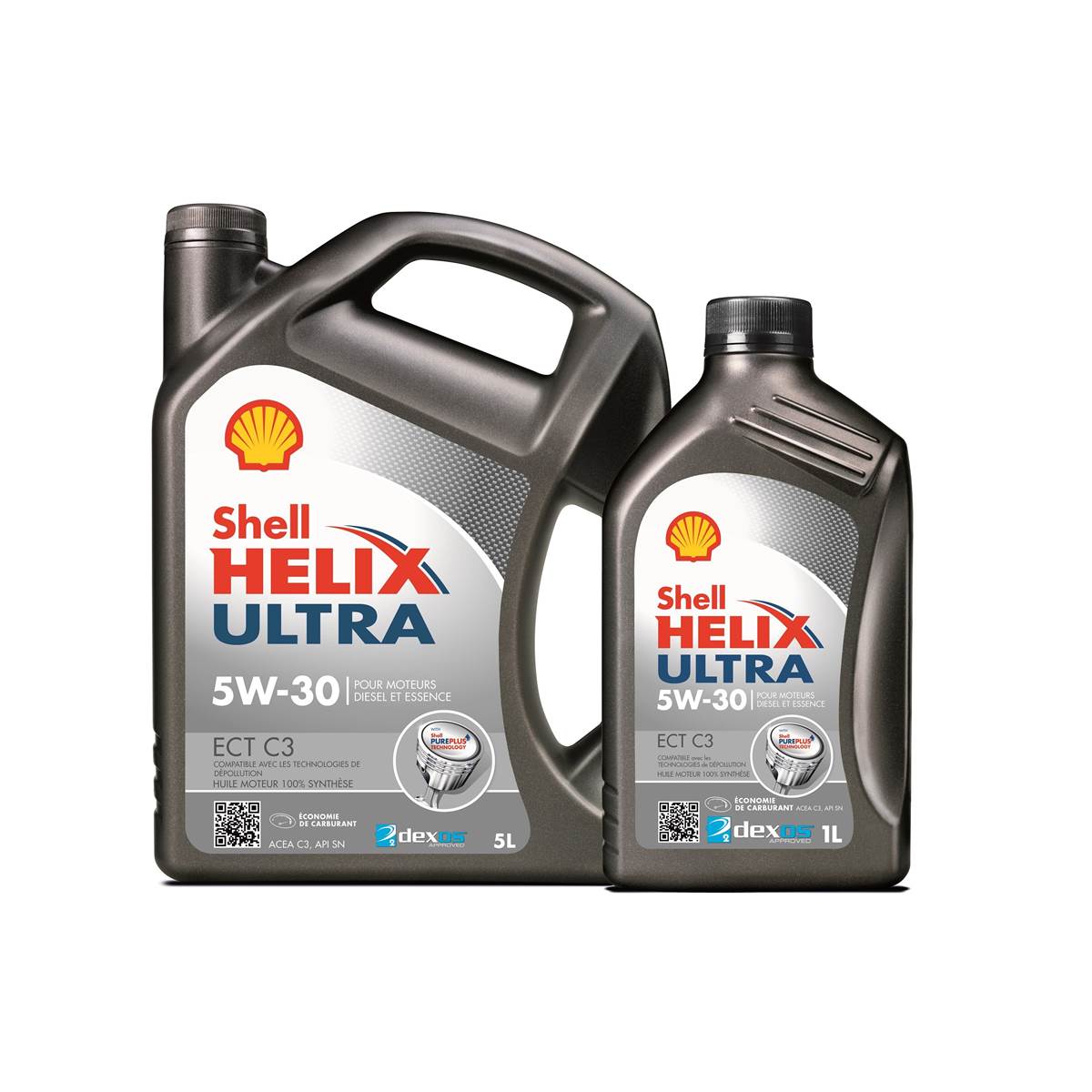 Huile Moteur Shell Ultra Ect Essence/diesel 5w30 6l