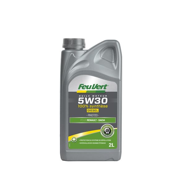 Huile moteur FEU VERT Renault 0720 5W30 2L