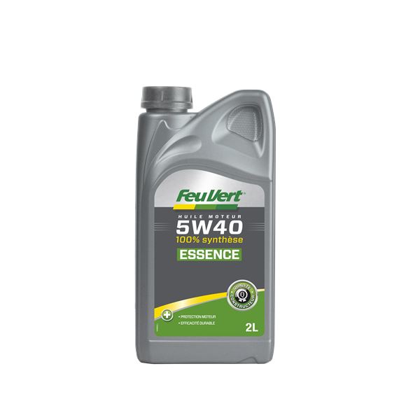 Huile moteur FEU VERT Essence 5W40 2L