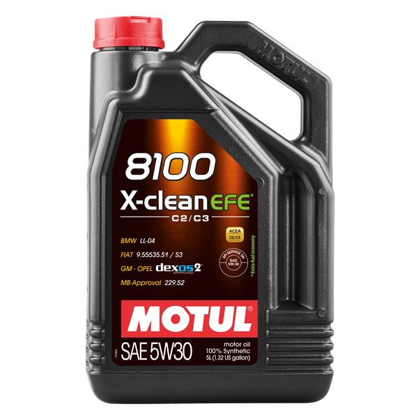 Huile moteur MOTUL 8100 EFE Essence/Diesel 5W30 5L