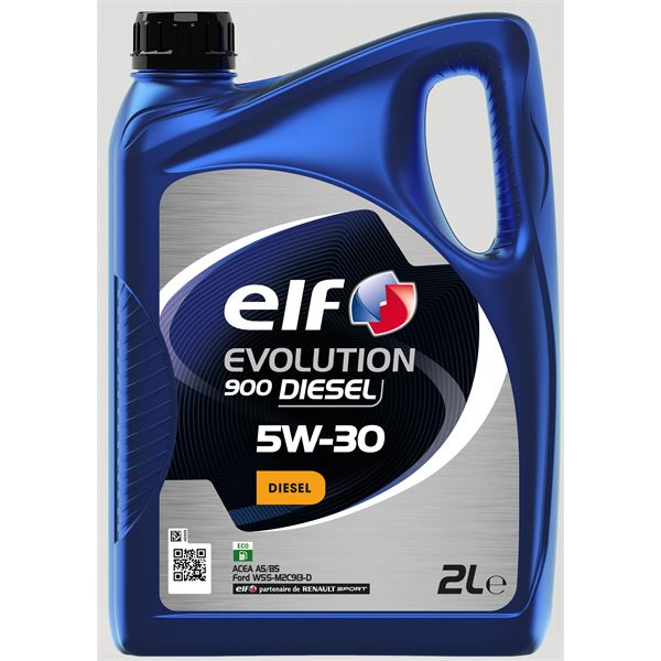 Huile moteur ELF Evolution 900 Diesel 5W30 2L