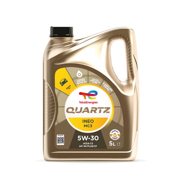 Huile moteur TOTAL Quartz Ineo MC3 5W30 Essence/Diesel 5L