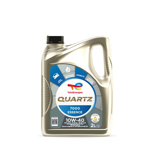 Huile moteur TOTAL Quartz 7000 Essence 10W40 2L