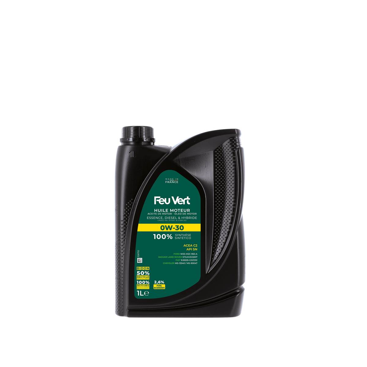 Huile Moteur Feu Vert 950a 0w30 1l