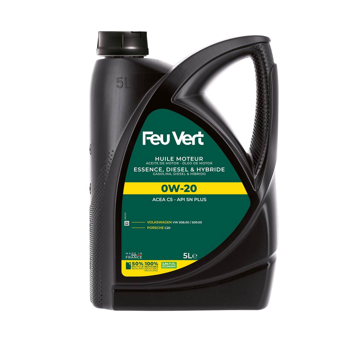 Huile Moteur Feu Vert 508.00 509.00 0w20 5l
