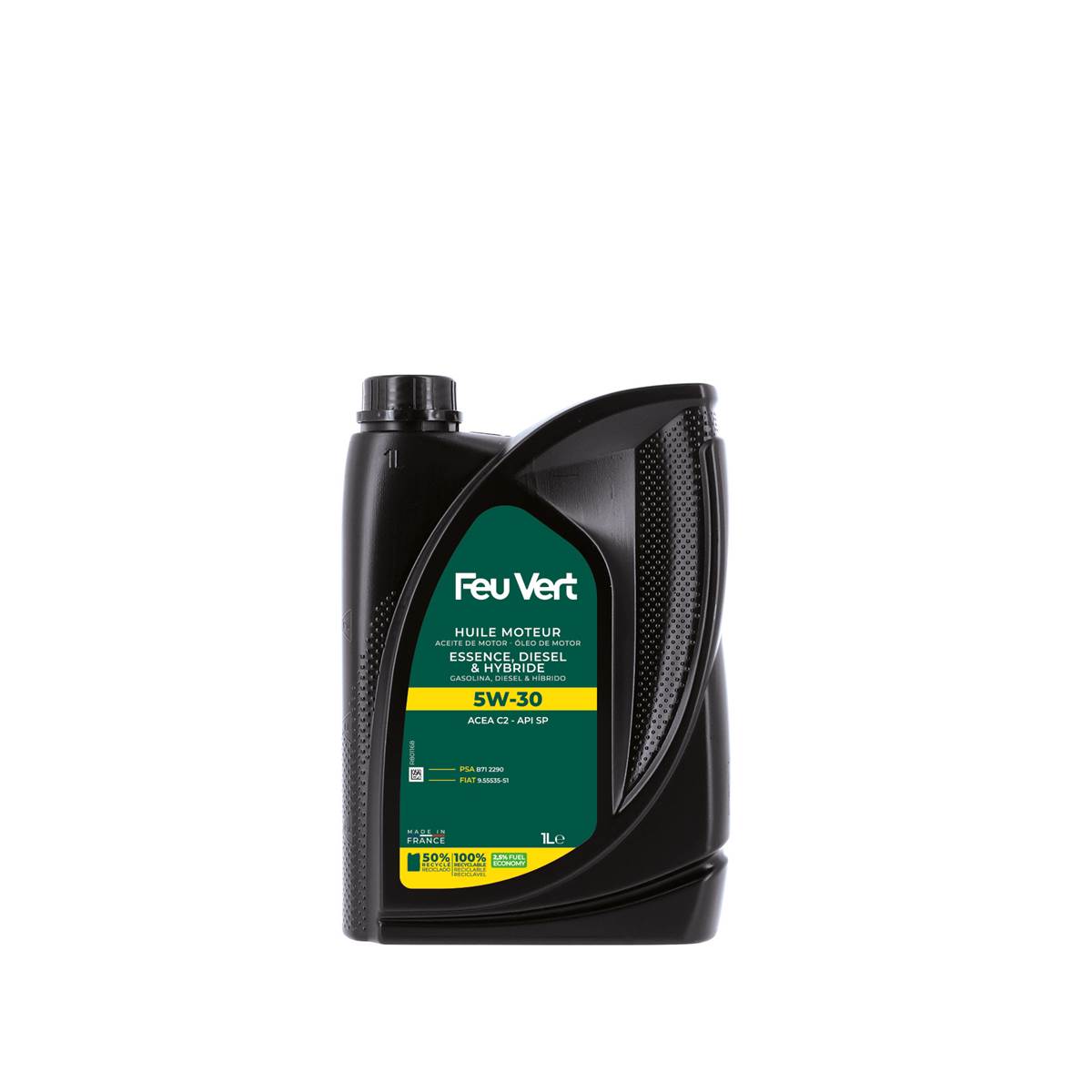 Huile Moteur Feu Vert Psa2290 5w30 1l