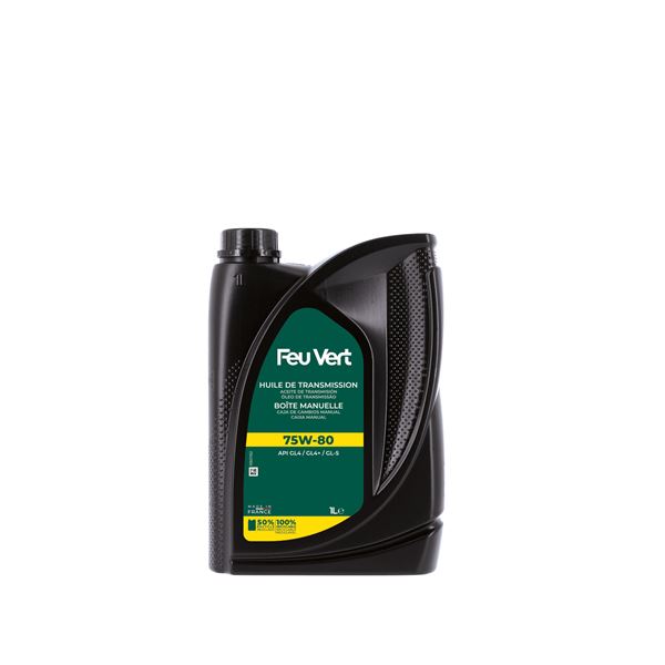 Huile semi-Synthèse Boîtes 75W80 Feu Vert  1L