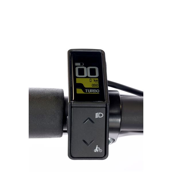 Vélo de ville électrique mixte Feu Vert E-Roll 95 taille 45