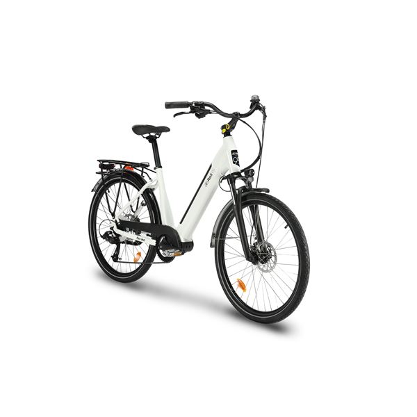 Vélo de ville électrique mixte Feu Vert E-Roll 95 taille 45