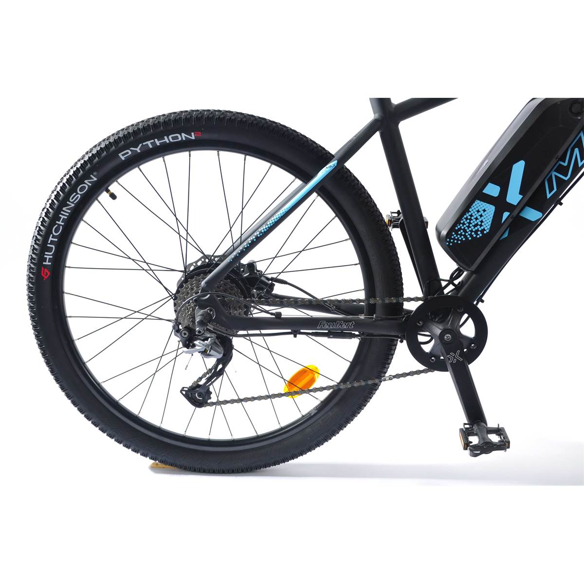 Vélo Électrique VTT Mixte Feu Vert Max Taille 50 (l)