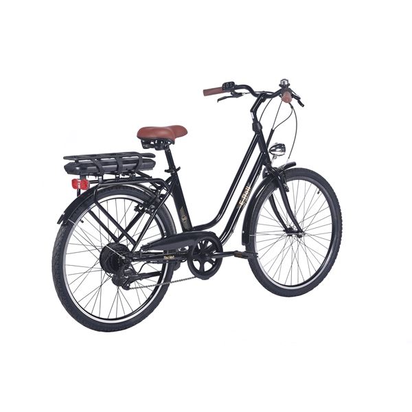 Vélo de ville électrique mixte Feu Vert E-Roll 50 Retro