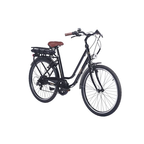 Vélo de ville électrique mixte Feu Vert E-Roll 50 Retro