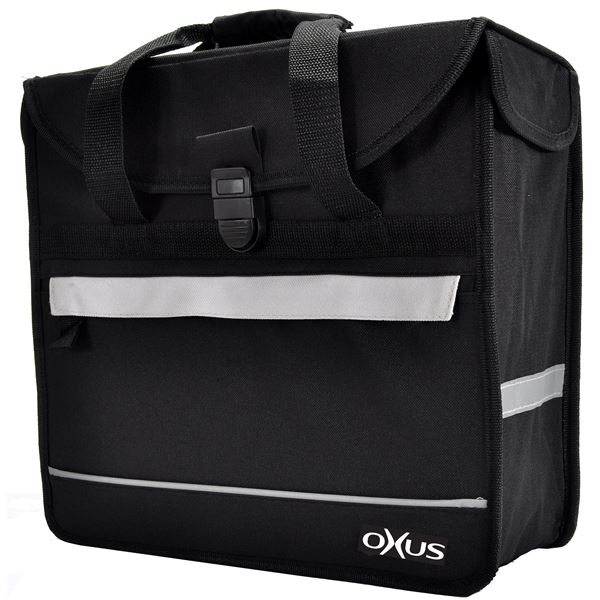 Sacoche arrière avec fixation sur le porte-bagage du vélo Oxus