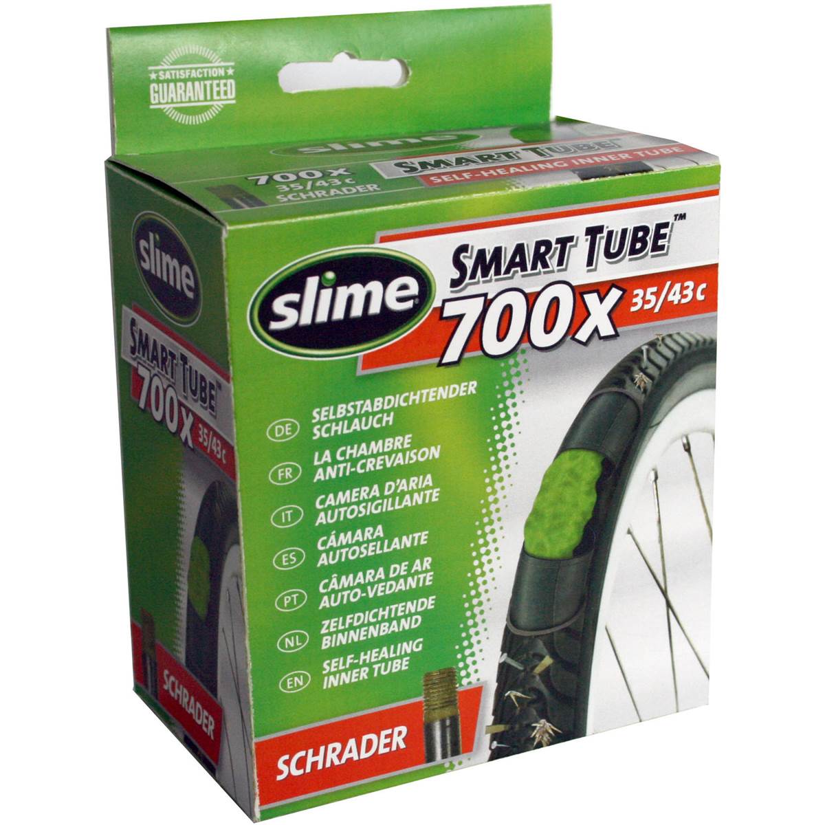 Chambre À Air Pour Vélo 700 X 35-43 Sv 35/43-622 Slime