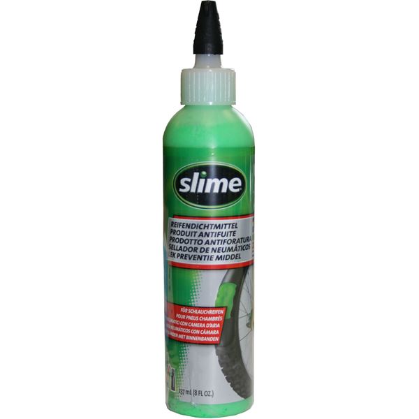 Gel anti-crevaison pour vélo 230ml Slime