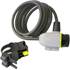 Antivol spiral 1800 mm diamètre 8 mm pour 2 roues Michelin