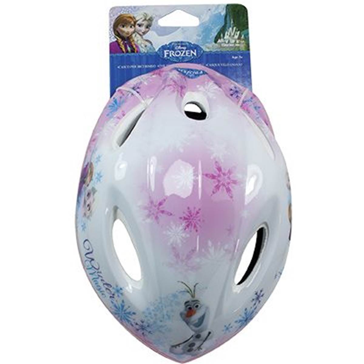 Casque De Vélo Pour Enfant La Reine Des Neiges Taille 52 À 56 Cm Disney™