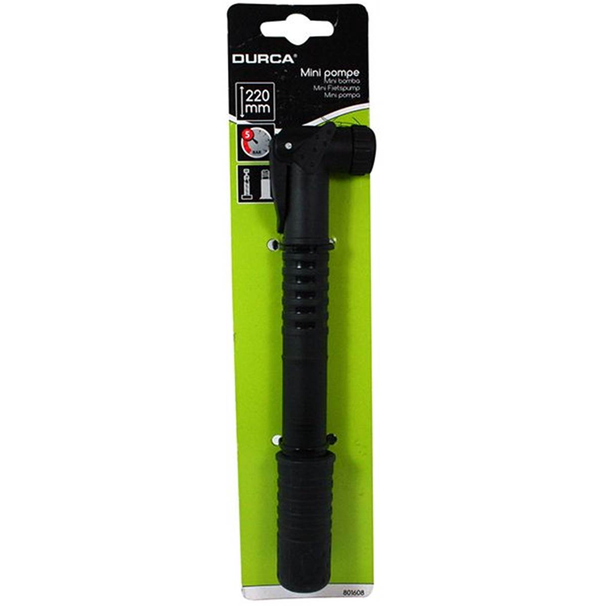 Mini Pompe À Mains Pour Vélo Durca