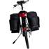Sacoche double pour vélo avec fixation sur porte-bagage Oxus