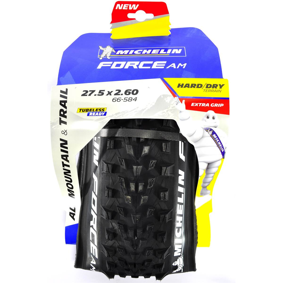 Pneu en 27,5'' x 2,60 Force AM TS TLR Michelin pour vélo