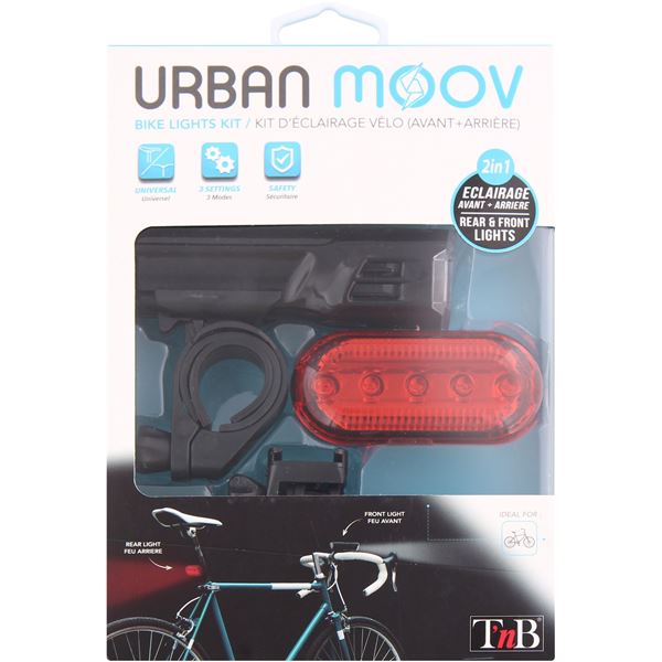 Pack éclairage LED avant et arrière Urban Moov