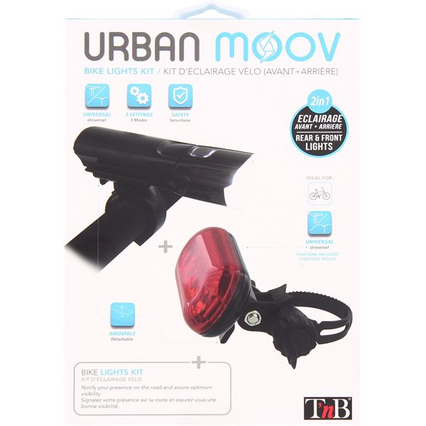Pack éclairage LED avant et arrière Urban Moov