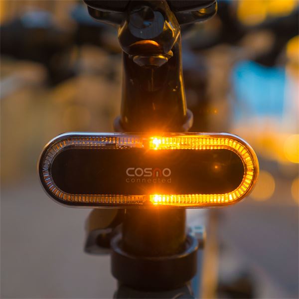 Feu de signalisation connecté COSMO BIKE + TELECOMMANDE